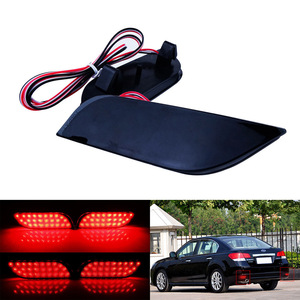 <b>LED</b> Rear Bumper <b>Light</b> For Subaru XV Levorg Exiga Tribeca Impreza WRX Legacy 12V <b>Red</b> Black Transparent Car Taillight LY030 - Product Image 2