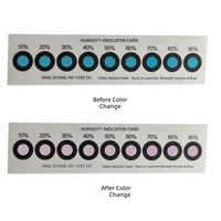 9-Level (10%-90%) Humidity Indicator Card Eco-friendly Color-Changing Label for PCB Industry & Electronic Components