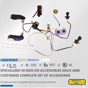 Lorda 4-wiel Grote Batterij Elektrische Ride-On Auto Voor Kinderen 2 Seater <span class=keywords><strong>3</strong></span> Jaar Oud Plastic Met Usb & Mp3 Functies - Product Image 4