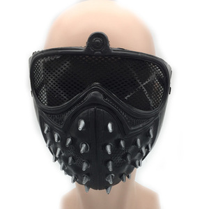 หน้ากากผีไซเบอร์พังก์สำหรับงานปาร์ตี้ฮาโลวีน ตกแต่งใบหน้าแบบอินเทอร์แอคทีฟพร้อมธีมเกม - Product Image 2