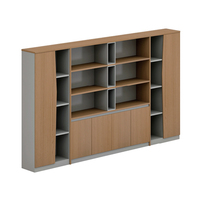 Bureau de direction moderne, bureau de patron de luxe, bureau en bois en forme de L, mobilier de bureau moderne, bureau de directeur, bureau de PDG