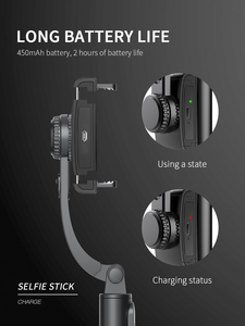 ไม้เซลฟี่ ° 360แบบพกพาพร้อมขาตั้งกล้องและรีโมตสำหรับ <span class=keywords><strong>iPhone</strong></span>/samsung/youtube/tiktok - Product Image 5