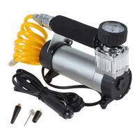 Compresseur d'air de voiture électrique portable 12V 150psi gonfleur de pneu de voiture en métal à haute pression avec moniteur de pression des pneus à lumière LED
