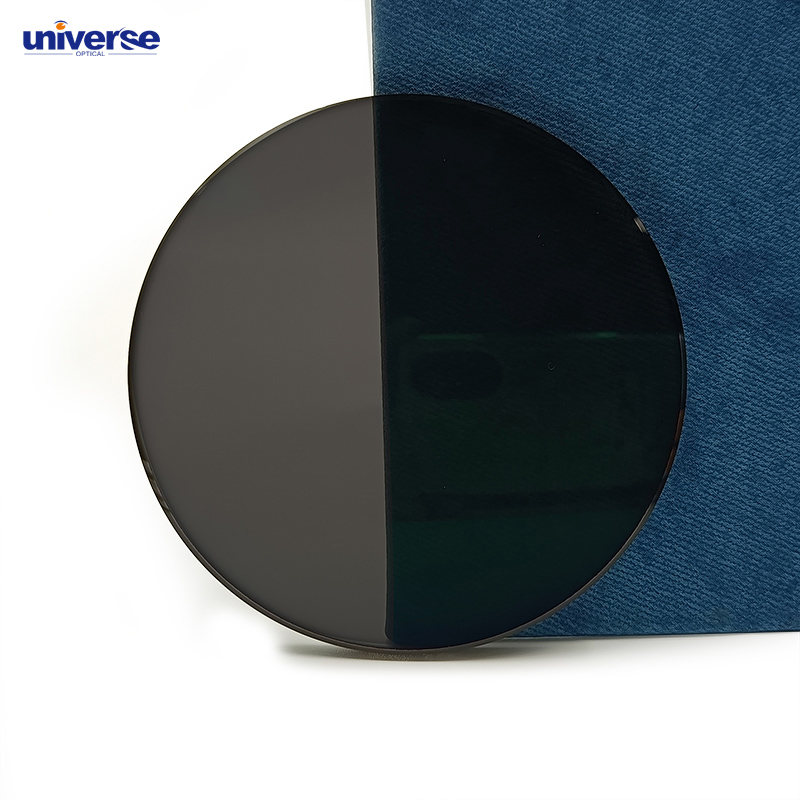 China factory supply Top Quality Photochromic Round-top Lenses Flat Top Lens Organic 1.50 Kryptok Bifocal Lens