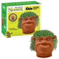 Pot de fleurs décoratif Chia Pet Shrek, facile à réaliser et amusant à cultiver, cadeau original, parfait pour toutes les occasions
