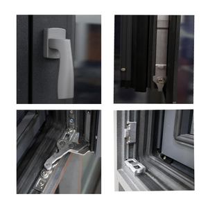 Enrouleur de chaîne pour fenêtre à auvent, montage <span class=keywords><strong>en</strong></span> surface, pour ventilation et protection contre la pluie, qualité professionnelle, moderne, horizontal, <span class=keywords><strong>en</strong></span> acier inoxydable - Product Image 4