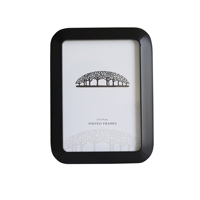 Cadre photo classique fait main noir et blanc en bois avec impression UV, en acrylique et MDF, modèle TNWB2154 de la marque TN, vente chaude