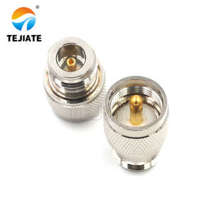 Adaptor UHF ke N Tipe N Betina PL259/SO239 Jantan <span class=keywords><strong>PL</strong></span>-259 Konektor Koaksial RF Jack Lurus Adaptor Koaksial RF - Product Image 1