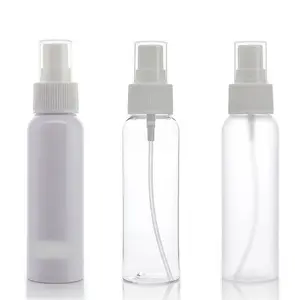 2024 оптовая продажа, толстые прозрачные пустые бутылки для ухода за кожей, косметическая упаковка, лосьон, насос, пластиковые бутылки
