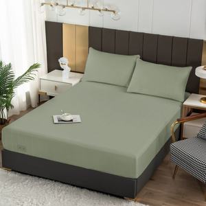 Sábana Plana con Protección Contra la Radiación, 95% Algodón Orgánico, 5% Fibra de Plata Pura, Bordada, Suave, para Hogar y Hotel, 200 Hilos - Product Image 3