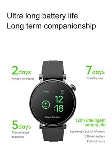 Thời trang đen GM2 Mini Vòng IOS <span class=keywords><strong>Android</strong></span> xem chức năng thực tế Montre Femme Navigation giúp Gpt mô hình lớn của phụ nữ xem - Product Image 4