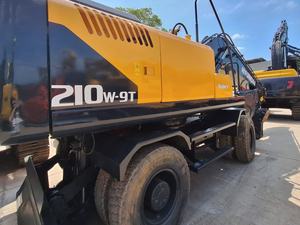 Excavadora grande vendedora caliente Hyundai 210W-9t Excavadora de ruedas usada 21T Excavadoras usadas Precio barato - Product Image 5