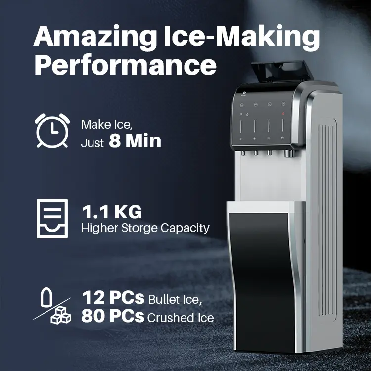 Wholesale Ice-Making Supply Hot Cold Home Temperature Water APP Control Smart Hot Selling Water Dispenser