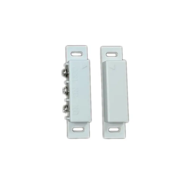 Kabel Sensor kontak Alarm, jendela pintu tanpa/NC/COM, buka Alarm magnetik berkabel