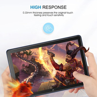 Tablette 9 H Film de verre trempé HD protecteur d'écran clair pour Kindle Fire HD 7 8 10 2022 2021 2020 2019 HD7 HD8 HD10