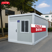 Maison Modulaire de Luxe Portable 20ft 40ft – Espaces de Vie Préfabriqués Conteneurs pour Camping et Bureau
