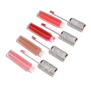 비건 립글로스 도매 립글로스 개인 라벨 립 Plumper 광택 방수 로고 없음 - Product Image 6