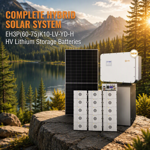 Sistema Solar de 60KW con <span class=keywords><strong>Inversor</strong></span> Híbrido <span class=keywords><strong>Solis</strong></span> Trifásico de 220v, Sistema de Almacenamiento de Energía Solar para Centroamérica y Latinoamérica - Product Image 1