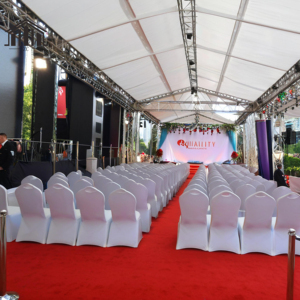 Xách tay tam giác vuông mô hình triển lãm Bolt giàn đứng xách tay hợp kim nhôm Spigot cho buổi hòa nhạc giai đoạn TUV ván ép - Product Image 1