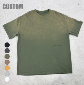 <span class=keywords><strong>T-shirts</strong></span> pour hommes à manches courtes, col rond, imprimé graphique vintage, streetwear, coupe ample, en coton - Product Image 5