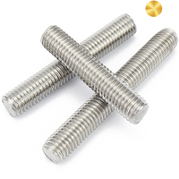 Hot Sale Stainless Steel 304 316 Metric Zinc/Black Finish Full Thread Stud Bolt 3/8 5/16 Threaded Rod