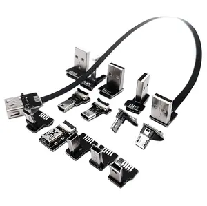 Voor Snel Opladen En Data-Output Fabricageprijs 5 Pins Mini Micro Usb Soldeer Een B C Type Usb Connector