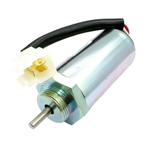 897209-1152 ปิดวาล์วโซลินอยด์ 897209-1152 สำหรับฮิตาชิ MV2-40 EX4U EX40U EX55 EX58 ZX40U เครื่องยนต์ 4LE1 4LE2 หยุดโซลินอยด์ 24V - Product Image 5