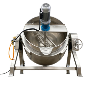 Marmite de Cuisson Industrielle Électrique à Vapeur 300L Grande Capacité <span class=keywords><strong>pour</strong></span> <span class=keywords><strong>la</strong></span> Transformation Alimentaire et <span class=keywords><strong>la</strong></span> Restauration - Product Image 1