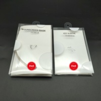 Boîte cadeau en plastique transparente personnalisée, pliable, en PVC/PET, avec fenêtre, pour crème pour les yeux, rouge à lèvres, parfum, vernis.