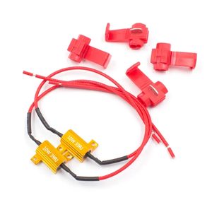 10W 25W 50W 6ohm H1 H3 H4 H7 H8 H11 voiture lumière intérieur décodeur câblage résistance LED Anti-scintillement clignotant lampe résistance de charge - Product Image 1
