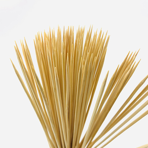 <span class=keywords><strong>Pinchos</strong></span> de bambú para salchichas, kebabs, gambas, carne de barbacoa, puntas semipuntiagudas - Product Image 4