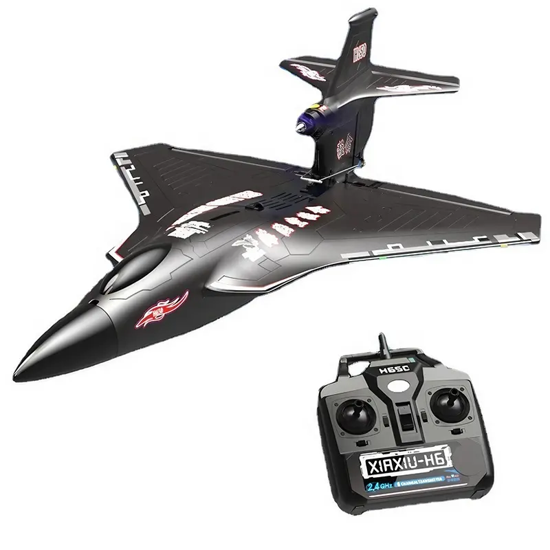 H650 Lightweight Long Range EPP Foam Fixed Wing 2.4G Proportional Remote Control RC Jet Fighter Brushless Fly Toy For Beginners