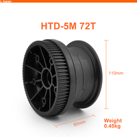Roues pneumatiques pour skateboard électrique de 8, 9 et 10 pouces, type mountainboard