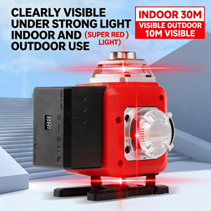 360 °   Niveau <span class=keywords><strong>laser</strong></span> vert auto-nivelant 12 lignes, outil <span class=keywords><strong>laser</strong></span> à lignes croisées avec batterie Li-ion rechargeable <span class=keywords><strong>pour</strong></span> le carrelage - Product Image 4