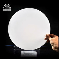 Plaque diffuseur ronde GPPS à éclairage par le bas pour suspension moderne – Vente en gros