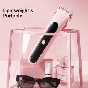 Tondeuse corporelle pour femme, étanche, pour une épilation quotidienne sans effort, coupe les poils longs jusqu'à 0,36 mm - Product Image 3