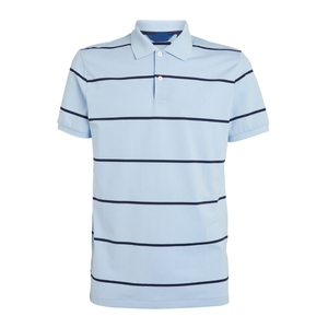 Camiseta 100% de algodón para hombre, ropa de alta calidad, Polo a rayas, camiseta de manga corta, La mejor moda 2023 - Product Image 2