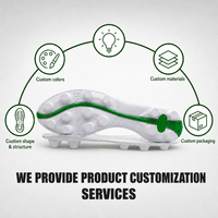 Semelle de chaussure de football de qualité supérieure en TPU, semelle extérieure antidérapante, durable et confortable pour les chaussures de football, vente en gros ODM/OEM