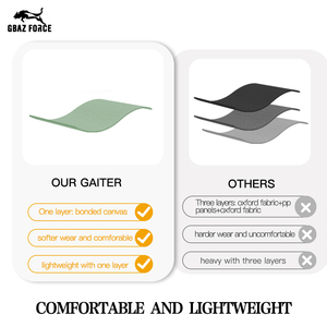 สนับแข้งผ้าแคนวาสรูปงูสำหรับป้องกันการกัด - Product Image 3