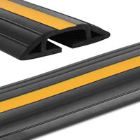 Goulotte de câblage flexible en PVC pour installation au sol