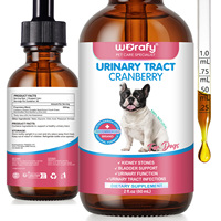 WORAFY Prévention et Soulagement 60ml – Soutien pour les calculs rénaux et la vessie – Canneberge – Soutien liquide pour les infections urinaires – Graine de citrouille