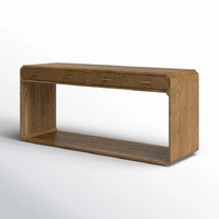 Mobilier de maison bureau d'entrée table d'appoint table console en bois pour salon