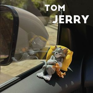Popolare Scultura Decorativa da Tavolo con Gatto e Topo, Statuetta in Resina, Ornamento per Auto <span class=keywords><strong>Tom</strong></span> e <span class=keywords><strong>Jerry</strong></span> - Product Image 1