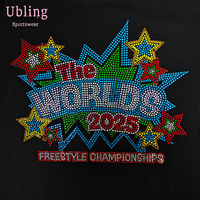Promotionnel Bling Bling Strass Conceptions De Transfert De Chaleur En Gros Étincelles Personnalisé Fer sur Strass Transferts pour T-shirt
