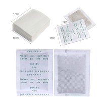 Patchs détoxifiants pour les pieds à la feuille d'or, au gingembre et au sel d'armoise d'Indonésie, personnalisés, en plâtre chinois, vente chaude