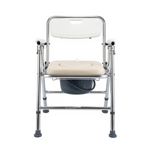 Chaise de toilette pliable et portable Kangjian en alliage d'aluminium antidérapante pour personnes âgées et femmes enceintes - Product Image 2
