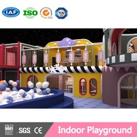 Équipement de jeu en plastique pour enfants pour parcs d'attractions, château gonflable intérieur, espace de jeu commercial, utilisation en centre commercial, grande capacité