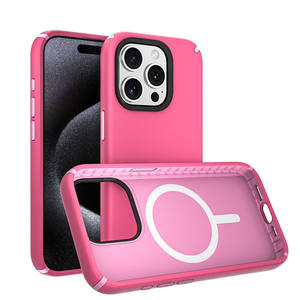 Coque <span class=keywords><strong>de</strong></span> téléphone <span class=keywords><strong>de</strong></span> luxe Matte Skin Feeling pour iPhone 17 Pro Max Couverture arrière antichoc magnétique - Product Image 6