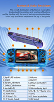 Console de jeu rétro portable R46H avec système Linux, certifiée CE FCC Rohs, double joystick, prise en charge de la connexion Wi-Fi, console de jeu de poche 64 Go