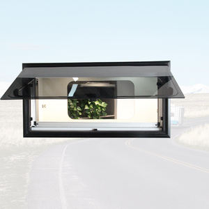 El más nuevo diseño RV <span class=keywords><strong>Camper</strong></span> Motorhome Accesorios Doble acristalamiento Anti-UV Ventana lateral de vidrio acrílico 1000*500mm - Product Image 1